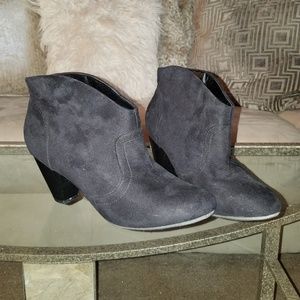 Charlotte Russe black booties